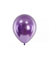 Ballon brillant glossy 30 cm violet pour événement et pas cher